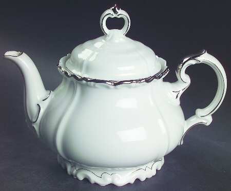 Platin Tasco Teapot & Lid by Edelstein