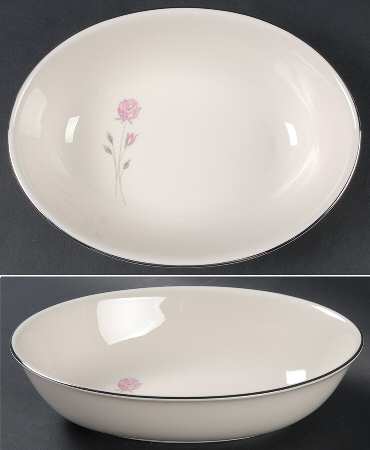 First Love 9" Oval Vegetable Bowl