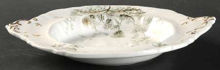 Thistle (Green Gray) Round Butter No Lid