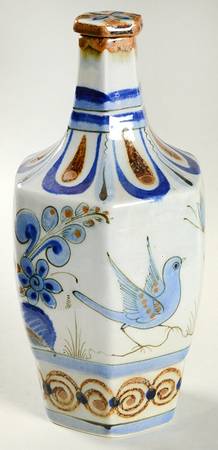El Palomar Blue Decanter and Stopper