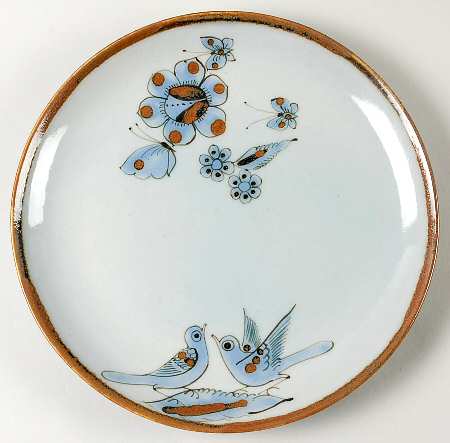 El Palomar Blue Dinner Plate