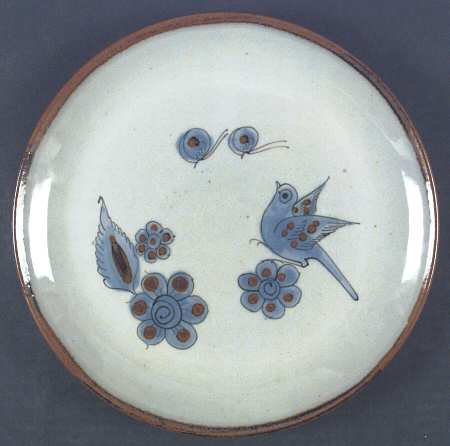 El Palomar Blue Dinner Plate