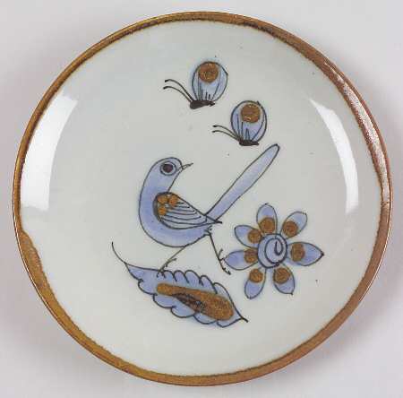 El Palomar Blue Bread & Butter Plate