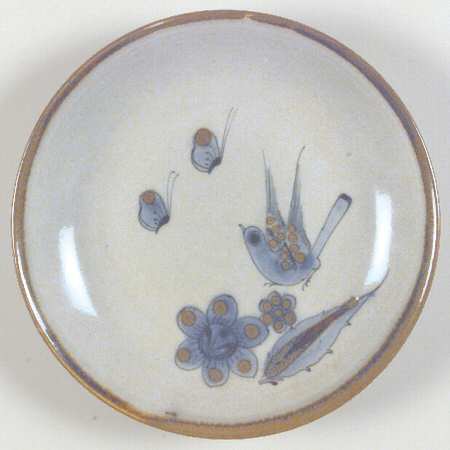 El Palomar Blue Coupe Soup Bowl