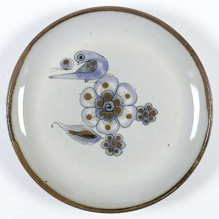 El Palomar Blue Dinner Plate