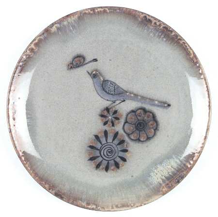 El Palomar Blue Dinner Plate