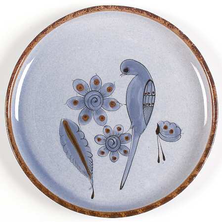 El Palomar Blue Dinner Plate