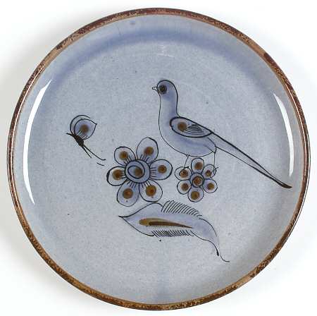 El Palomar Blue Dinner Plate