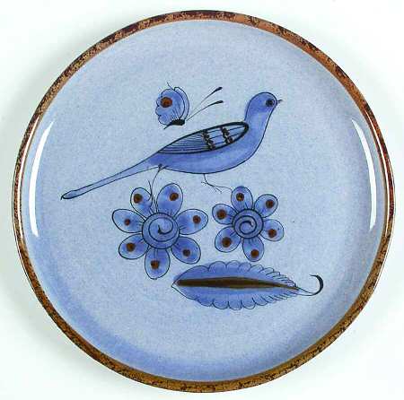 El Palomar Blue Dinner Plate
