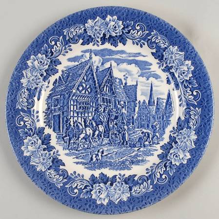 Dickens Series Blue by English Ironstone Tableware