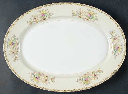 EJ1 16" Oval Serving Platter