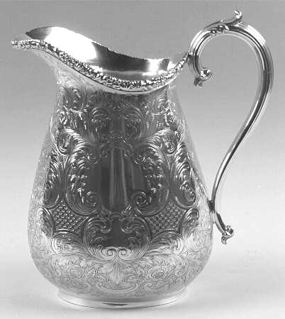 ELB19 (Silverplate, Hollowware) Silverplate Water Pitcher