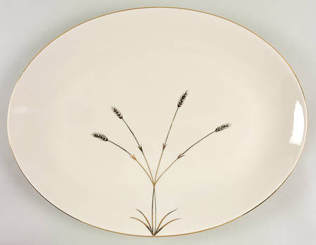 California Wheat 16" Oval Serving Platter