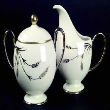 California Wheat Sugar Bowl & Lid