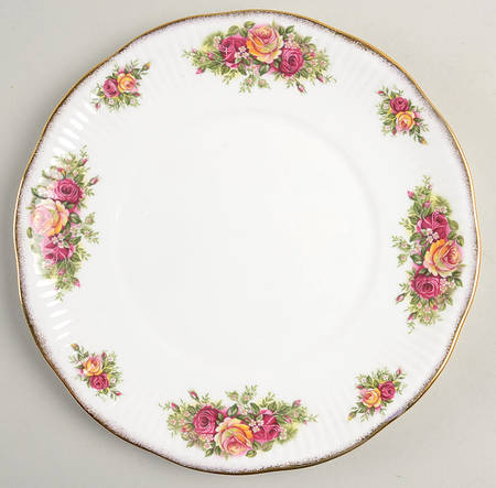English Garden Cake Plate