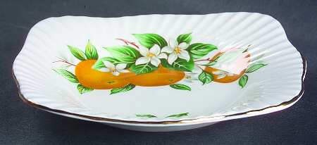 Florida Oranges Nut Dish