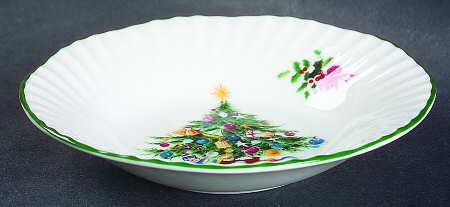 Seasons Greetings Fruit/Dessert (Sauce) Bowl