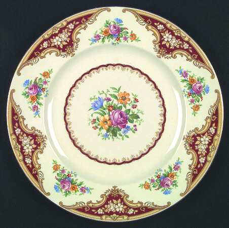 York Maroon by Empire Porcelain 