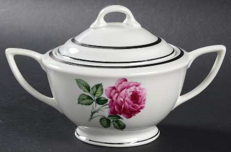 EMB6 Sugar Bowl & Lid
