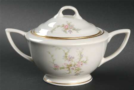 EMB8 (AMERICAN) Sugar Bowl & Lid
