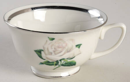 Gray Rose Footed Cup