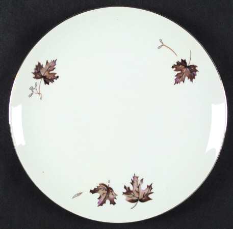Autumn Leaves Salad Plate