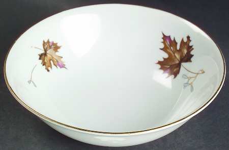 Autumn Leaves Coupe Cereal Bowl