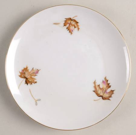 Autumn Leaves Bread & Butter Plate