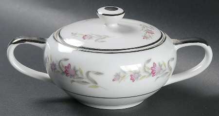 Bella Flora Sugar Bowl & Lid