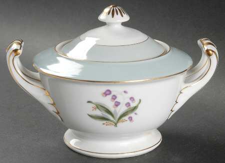 Blue Belle Sugar Bowl & Lid