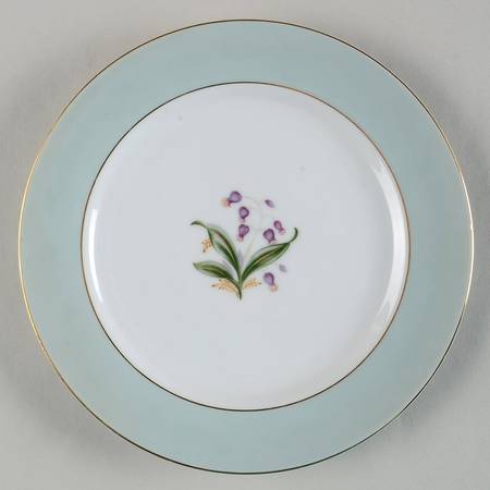 Blue Belle Salad Plate