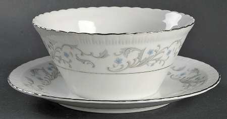 Blue Ridge Gravy Boat with Attached Underplate