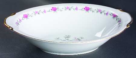 Blossom Time 10" Oval Vegetable Bowl