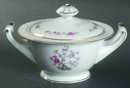 Blossom Time Sugar Bowl & Lid