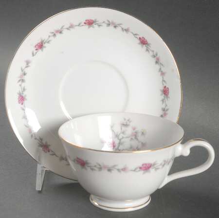 Blossom Time Footed Cup & Saucer Set