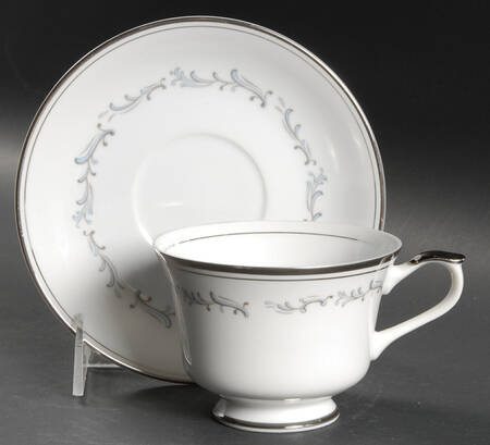 Celebration Footed Cup & Saucer Set