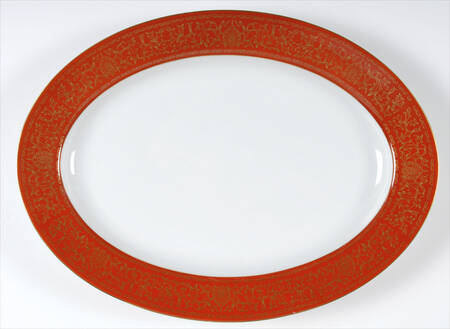 Coronation 14" Oval Serving Platter