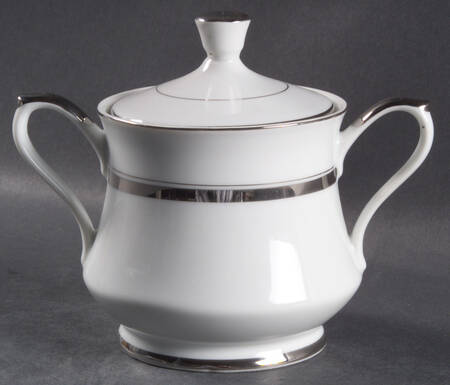 Crown Platinum Sugar Bowl & Lid
