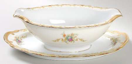 Darendale Gravy Boat with Attached Underplate