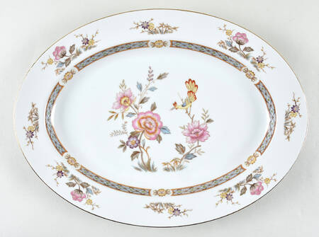 Dynasty 14" Oval Serving Platter