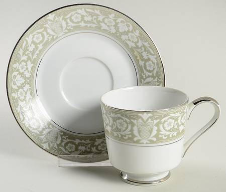 Eldorado Footed Cup & Saucer Set