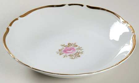 Elegant Rose Coupe Soup Bowl