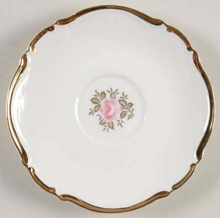 Elegant Rose Saucer