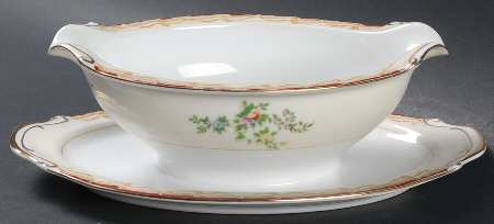 EMP9 Gravy Boat with Attached Underplate