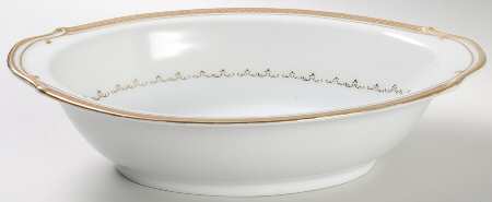 First Lady 10" Oval Vegetable Bowl