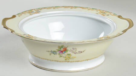 Flora (No #) Round Vegetable No Lid