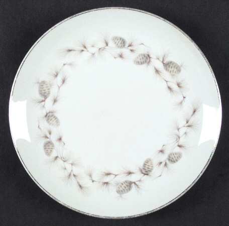 Garland of Cone Salad Plate