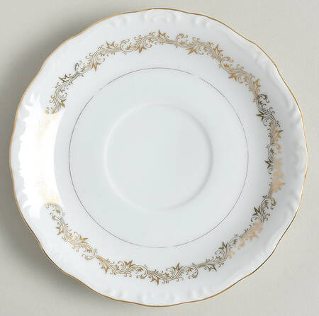 Golden Garland Saucer