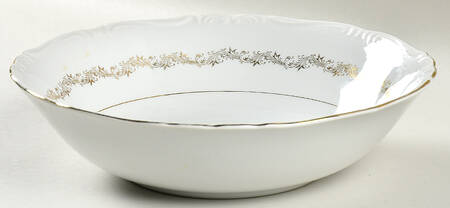 Golden Garland 9" Round Vegetable Bowl