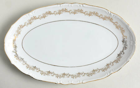 Golden Garland Underplate for Gravy Boat